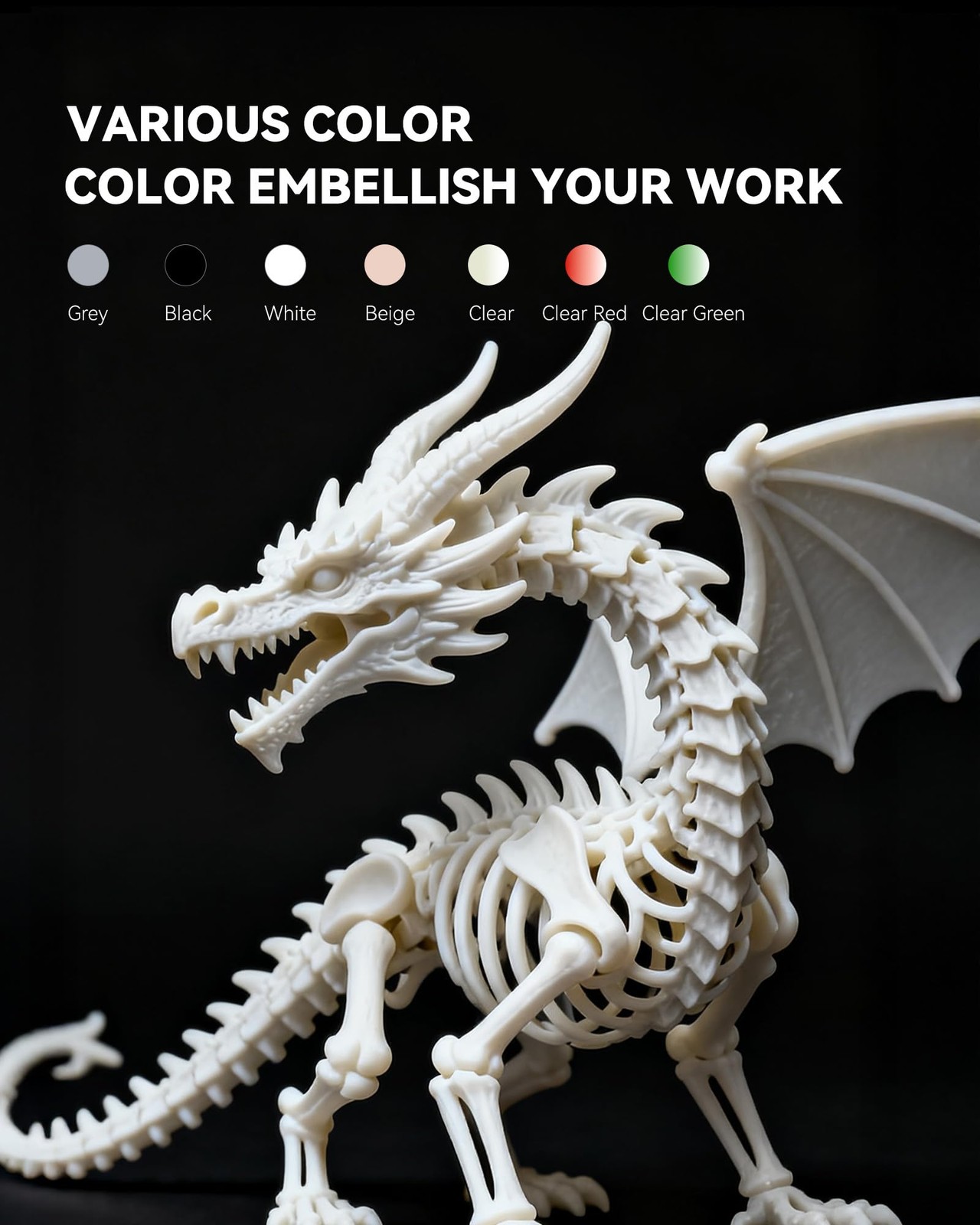 3D Printer Resin ABS Like 4KG Enhanced Strength High Compatibility Grey SUNLU