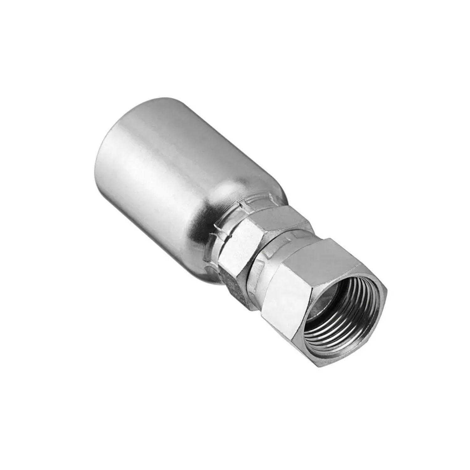 12pcs 3/8″ Hose x 3/8″ JIC 37° Female Hydraulic Hose End Swivel Crimp Fittings