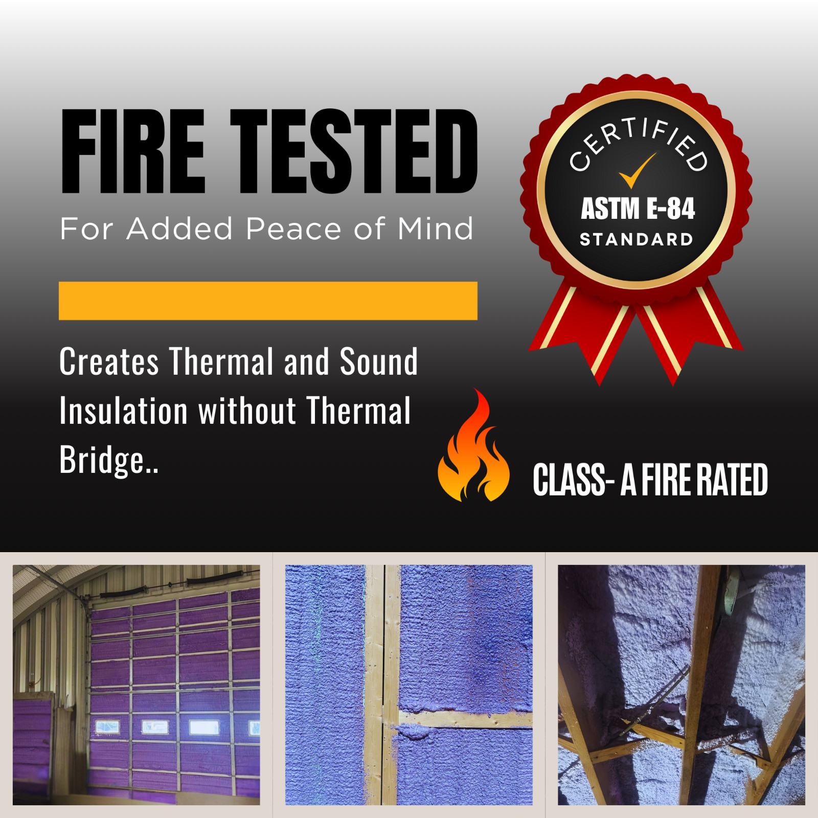 Vega Bond Purplecoat Single Component Closed Cell Spray Foam Insulation -12Packs