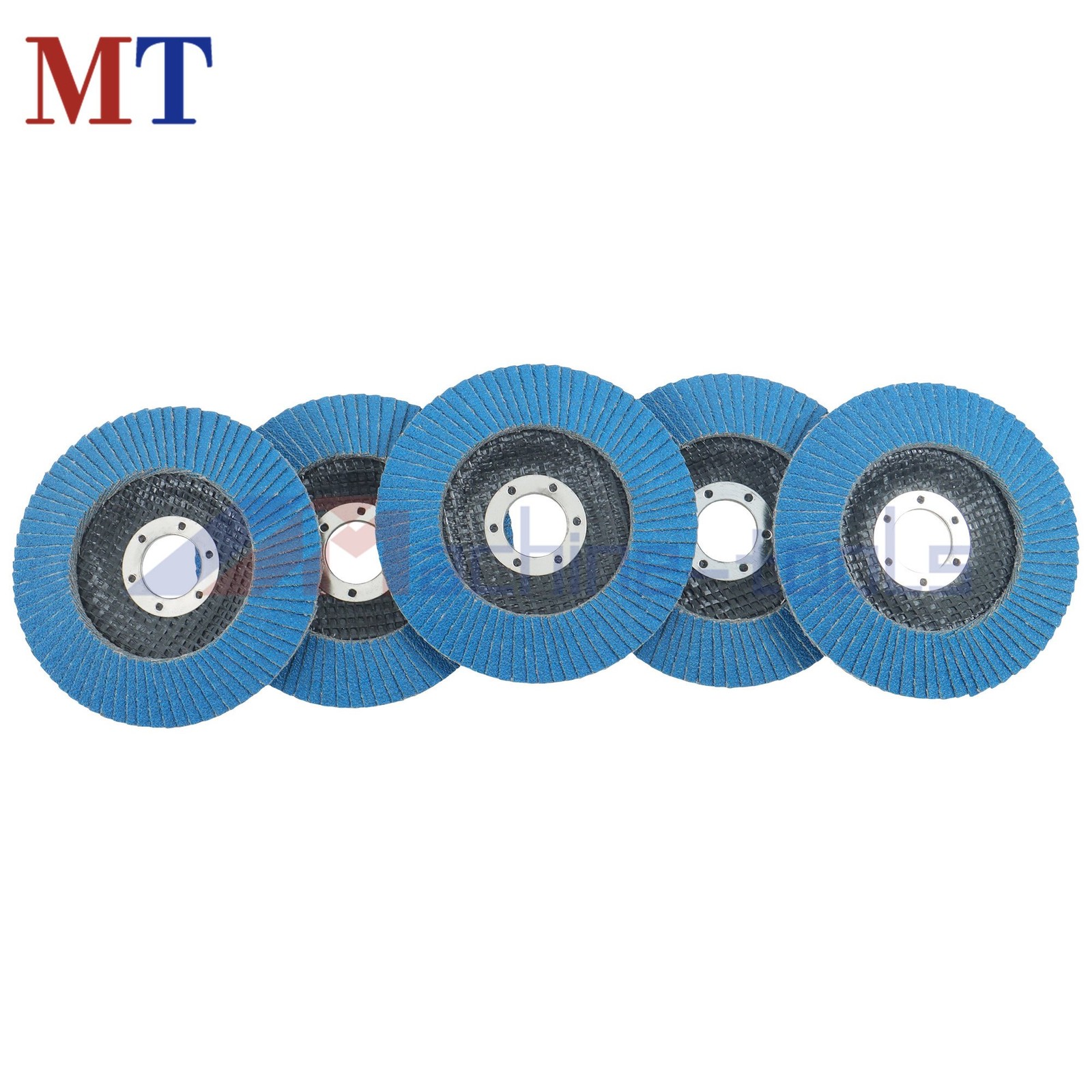 20 Pcs 4-1/2″ T29 Zirconia Flap Discs 80 Grit Flapper Wheel for Angle Grinder