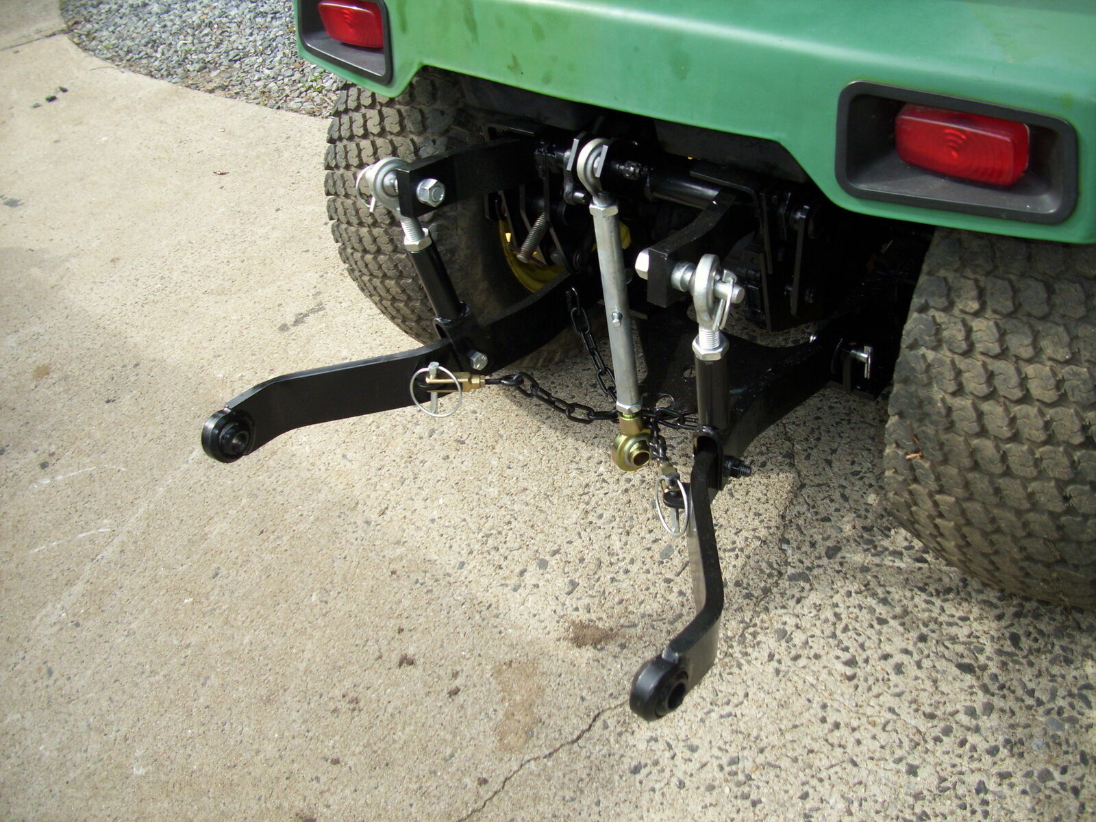 Rear 3 Point Hitch Kit w/The Onan Engine Receiver Hook For John Deere 318 to 430