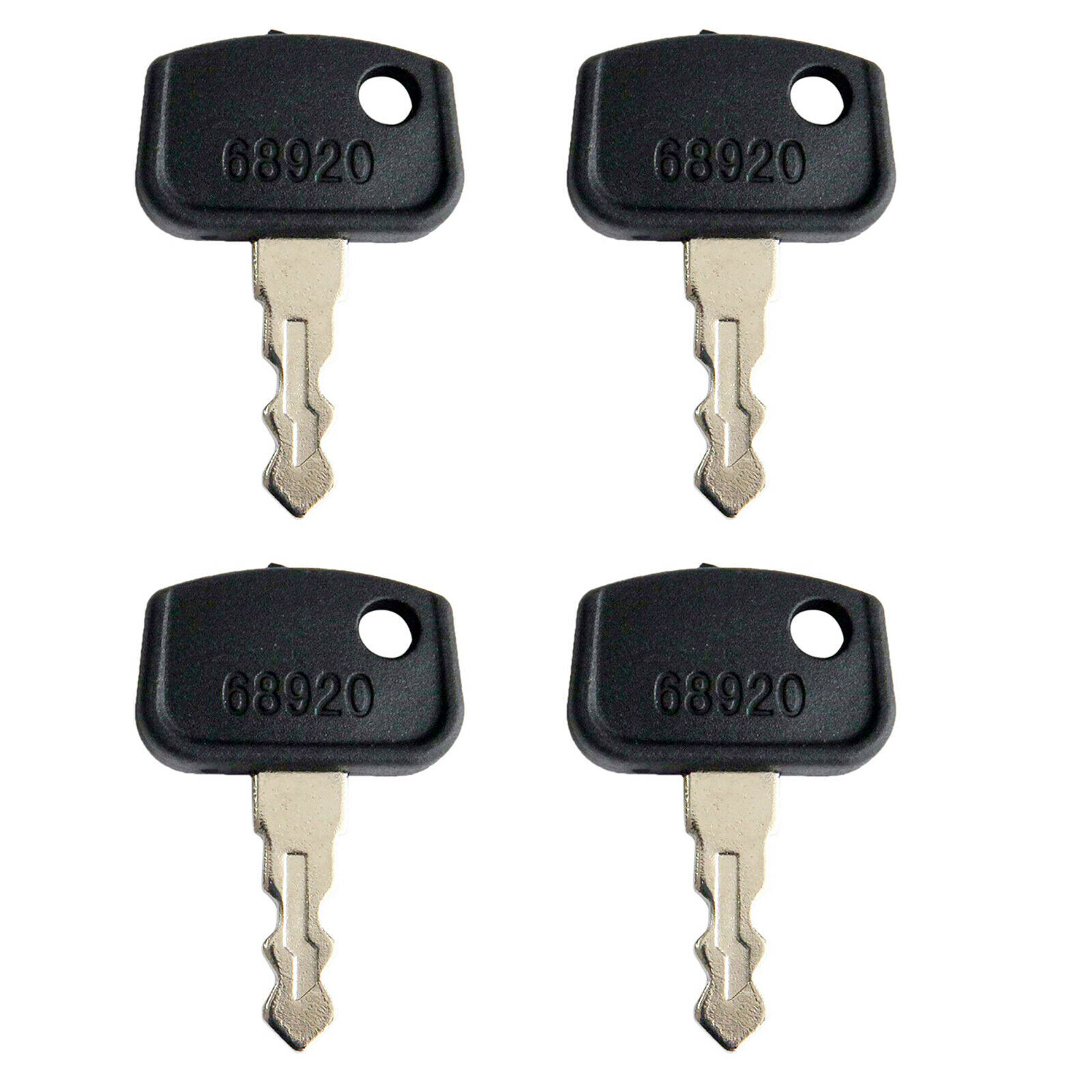 4Pcs Ignition Key 68920 for Kubota Utility Vehicles RTV400 RTV500 RTV900 RTV1140