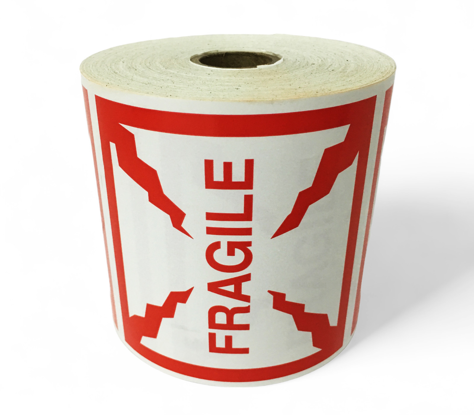 4×4 Fragile Labels Shipping Pallet Adhesive Stickers
