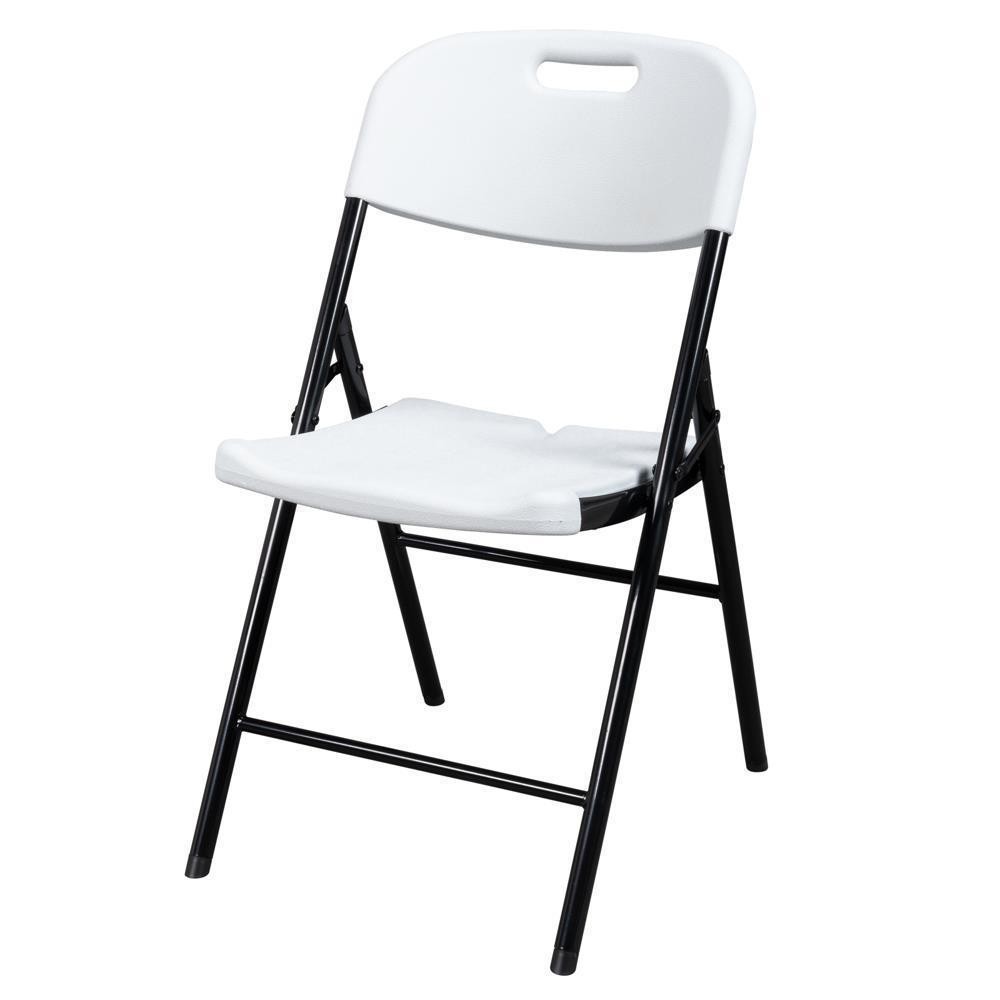 8 Packs Commercial Plastic Folding Stackable Chairs Seats -Event Wedding Party
