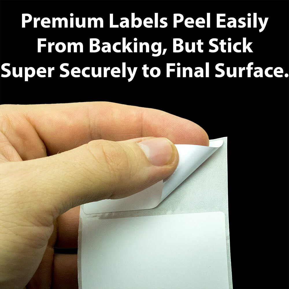 2.25″x1.25″ Direct Thermal Labels for UPC Barcodes Zebra Printer -1000 Per Roll