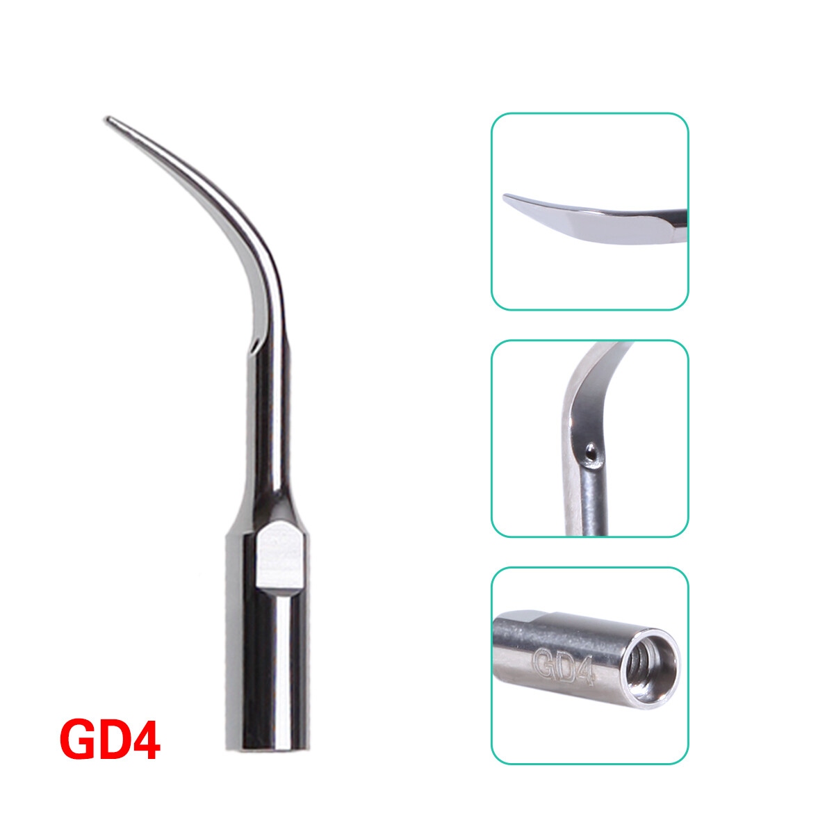 10* Dental Ultrasonic Piezo Scaler Tips Fit DTE SATELEC Cavitron Handpiece GD4