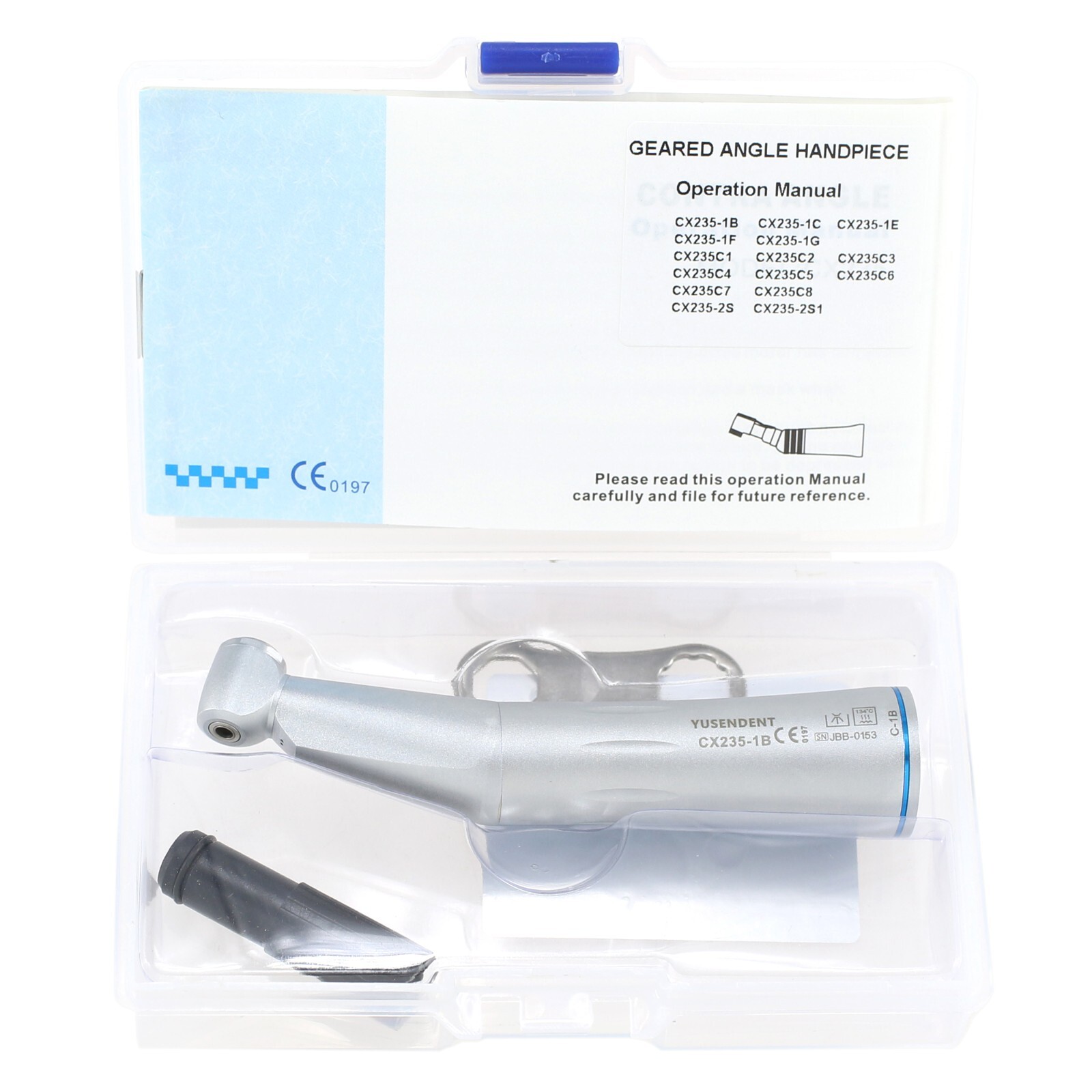 COXO Low Speed Handpiece Dental Contra Angle Air Motor 4 Hole Inner Channel NSK