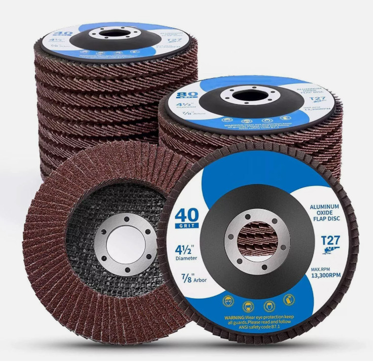 20 Pack Flap Discs 4.5″ x 7/8″ Grinding Wheel T27 Flapper Wheel for Die Angle US