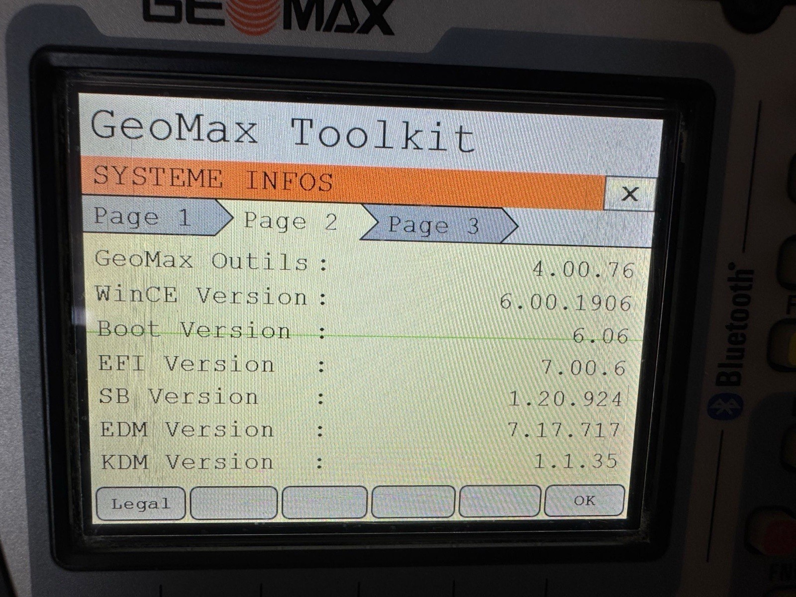 GeoMax Zoom 90 R 2” A10 Robotic Total Station Calibrated / Certified June, 2027