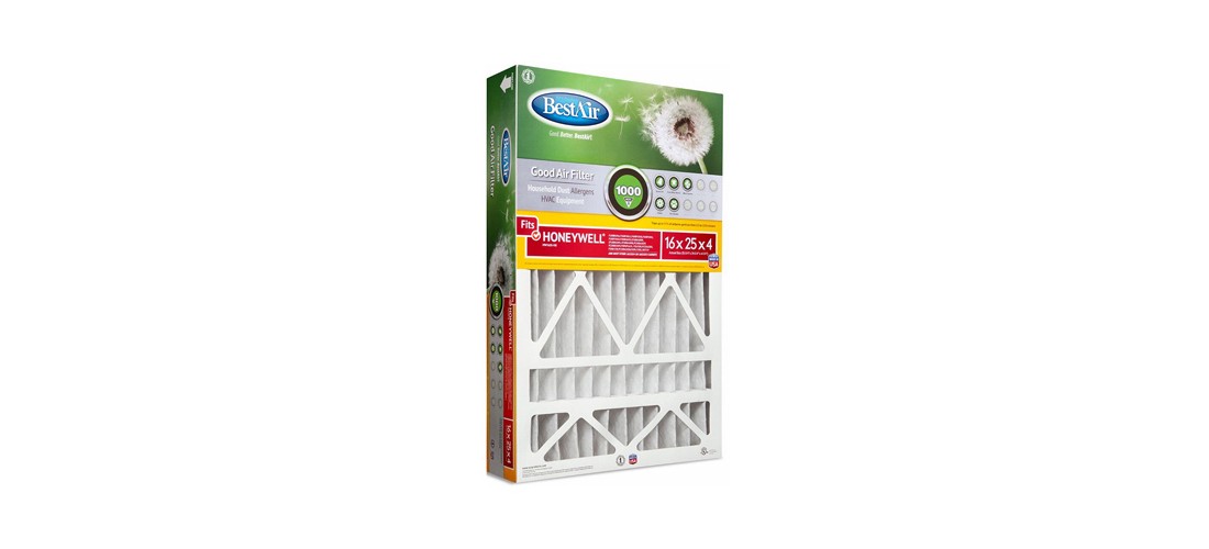 BestAir HW1625-8R Air Filter, 25 in L, 16 in W, 8 MERV