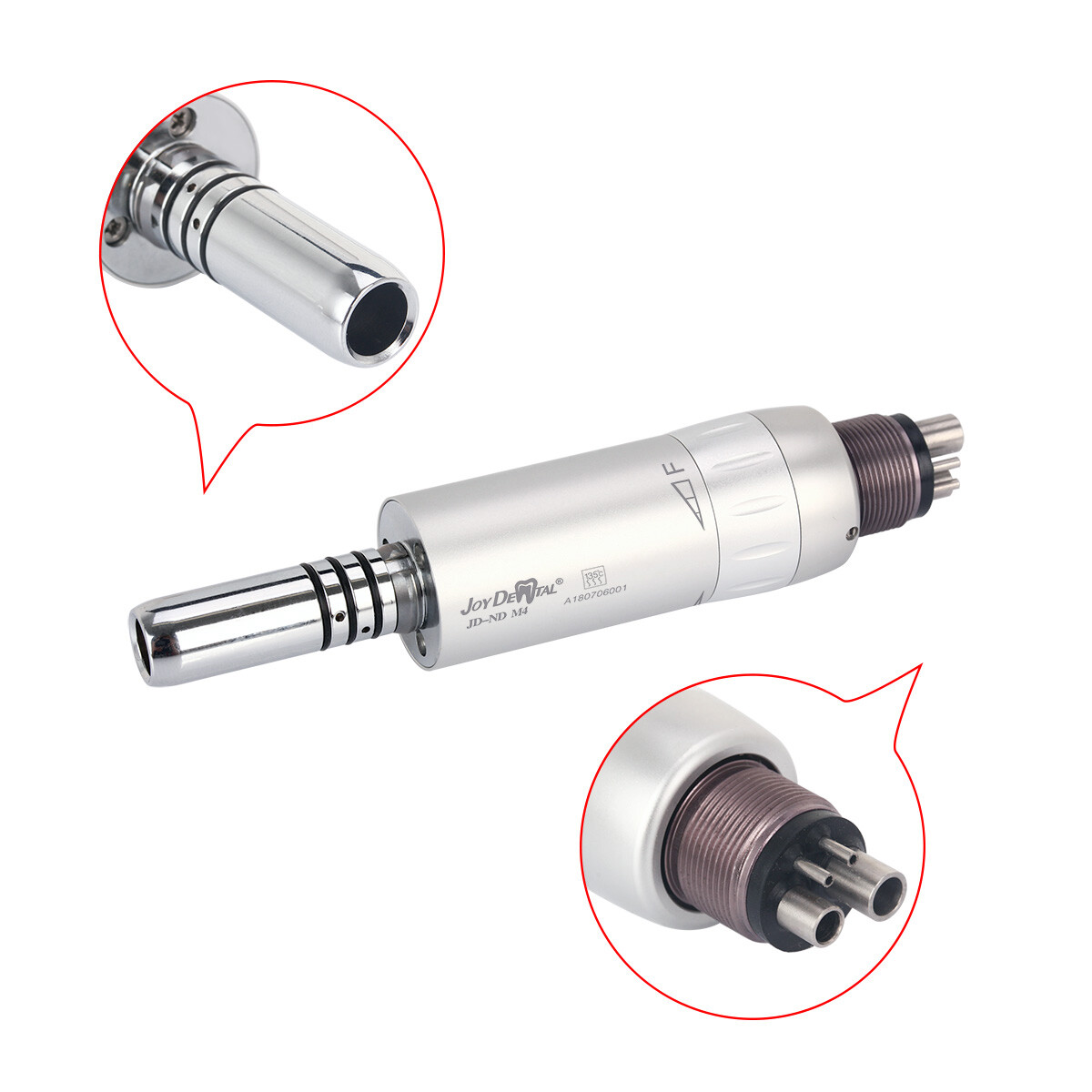 Dental Slow Speed Air Motor Handpiece Cooling Unit Internal Water Spray 4Hole