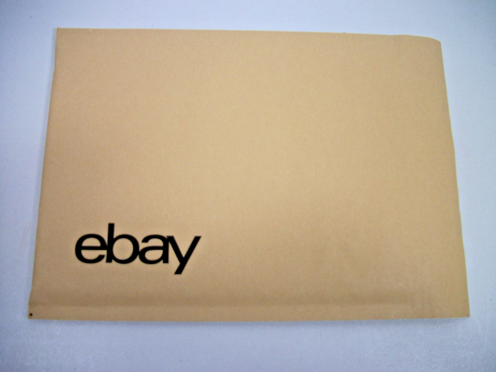 6.5” x 9.25” Kraft Padded Bubble Mailer Black Logo ebay Shipping Supplies 40 Ct