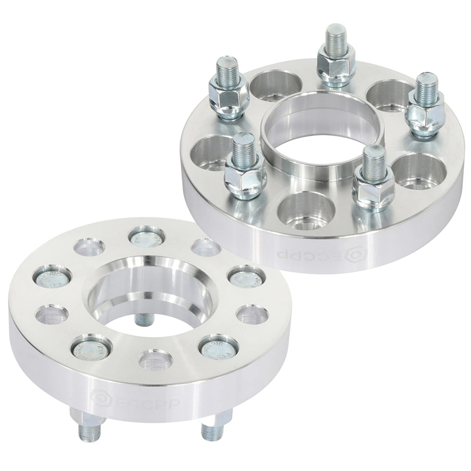 2x 1 Inch 5×110 Wheel Spacers 12×1.25 Studs 65.1mm Hub Bore for Dart Cherokee