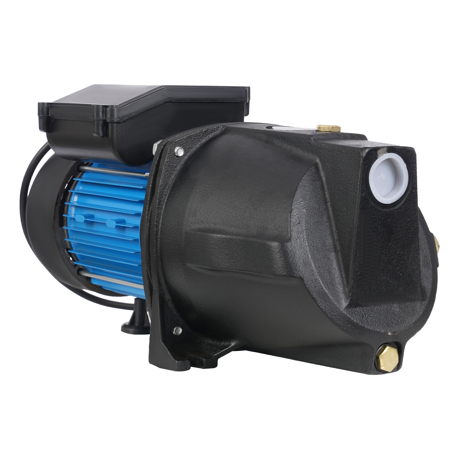 1.6HP Shallow Well Jet Pump, Cast Iron Irrigation Pump for Home Farm Garden Lawn