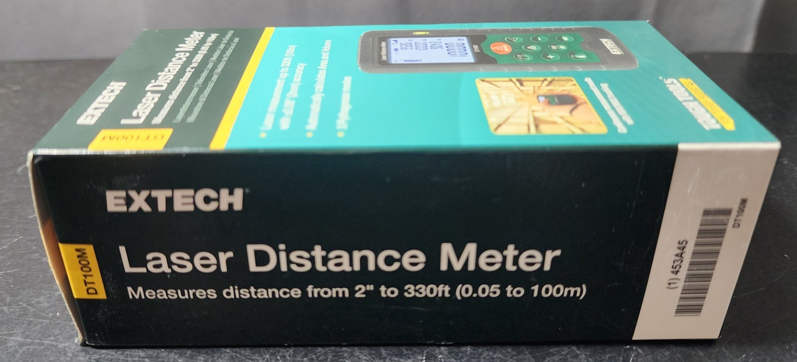 Extech DT100M: 100M Laser Distance Meter(BRAND NEW)