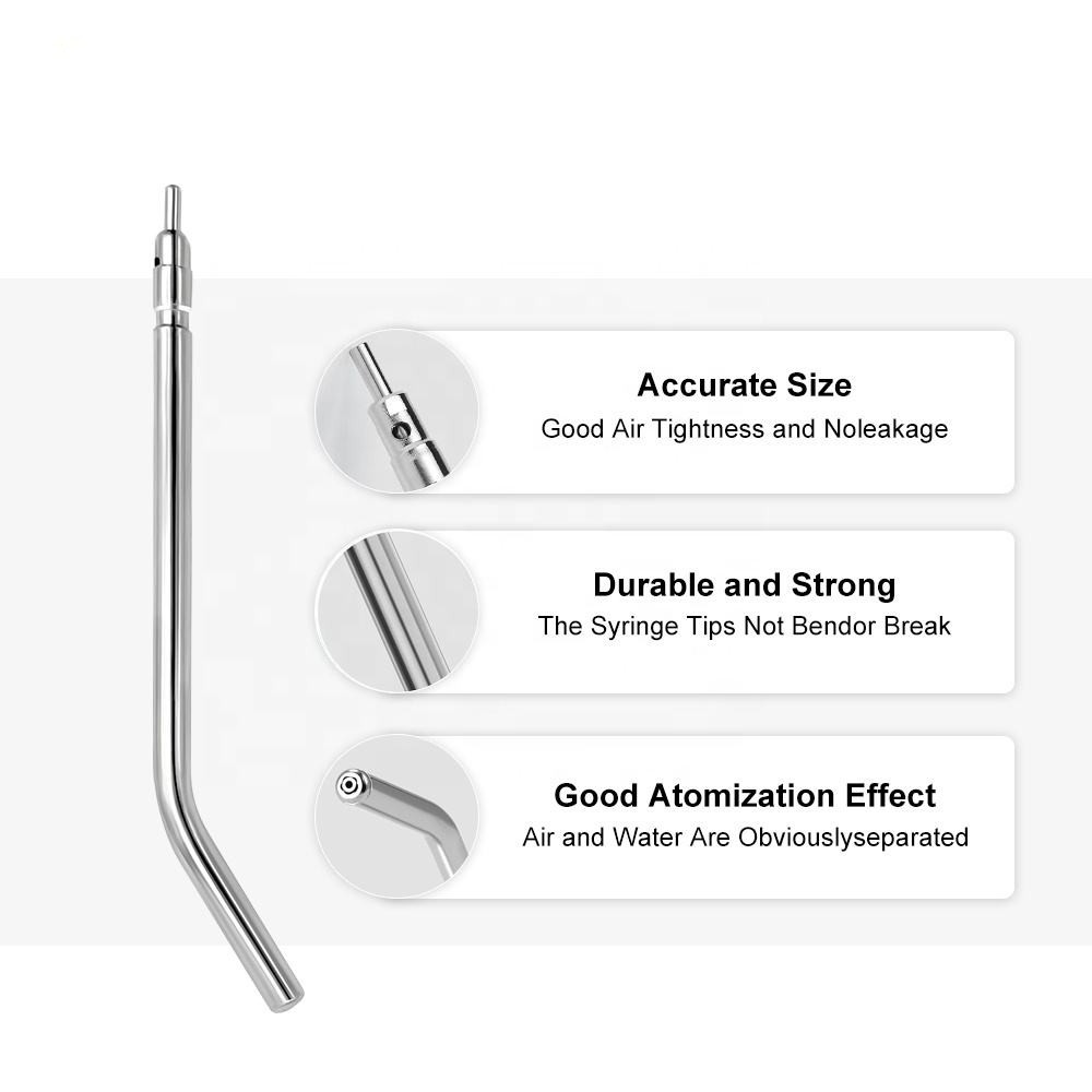 Dental 3 Way Syringe Tips 3 Way Air Water Spray Triple Syringe 3 Way Syringe