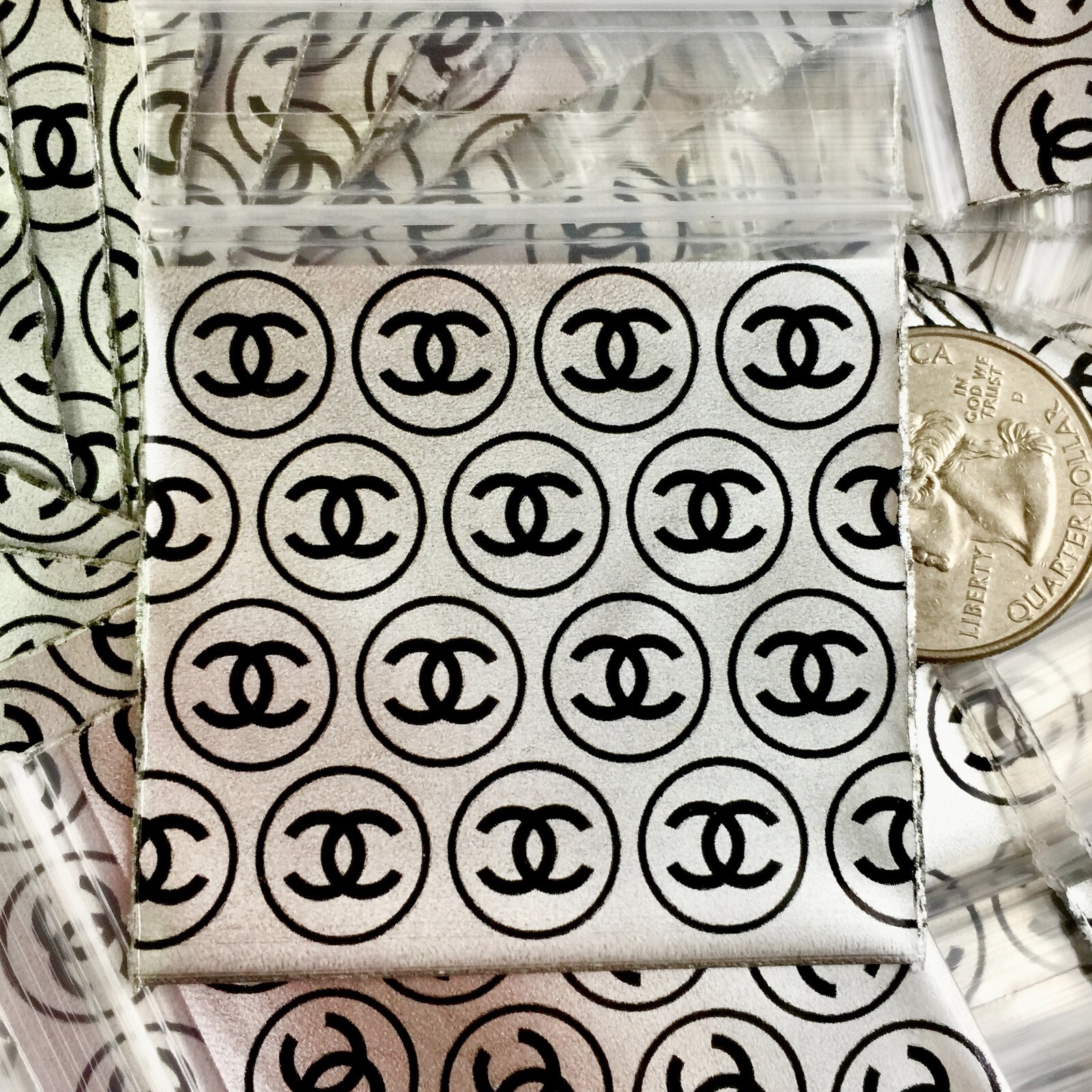 BaggiesSince1987 – 1515 Design Zip Bags 1000PCS METALLIC 50 DSN MIX, READ DETAIL