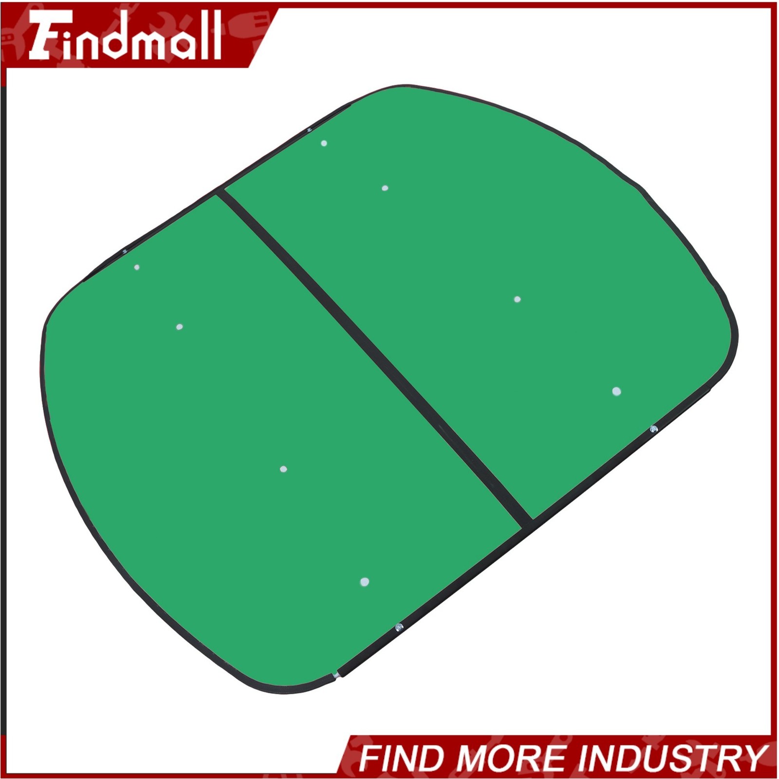 Green For Rops Canopy Tractor and Mowers Umbrella 52″ X 52″ 2″ x 2″ or 2″ x 3″