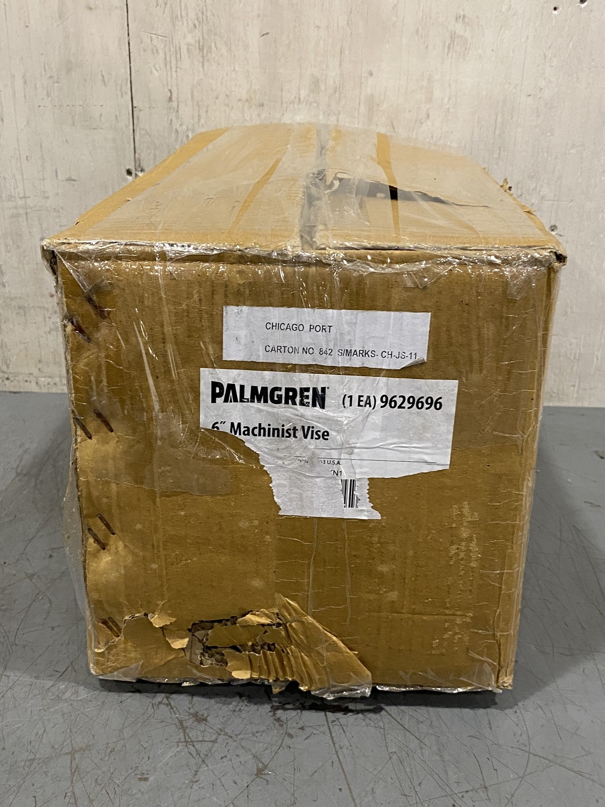 Palmgren 6″ x 6″ Bench Vise 9629696, Blue
