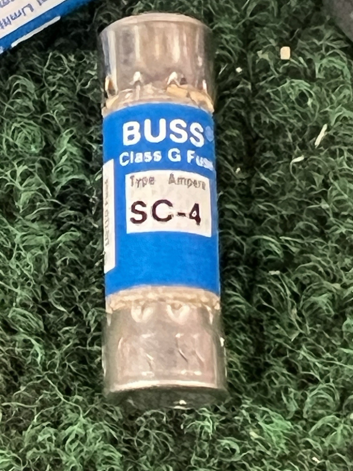 12 Pieces of Bussmann SC-4 General Purpose Buss Class G Fuses New and Tested