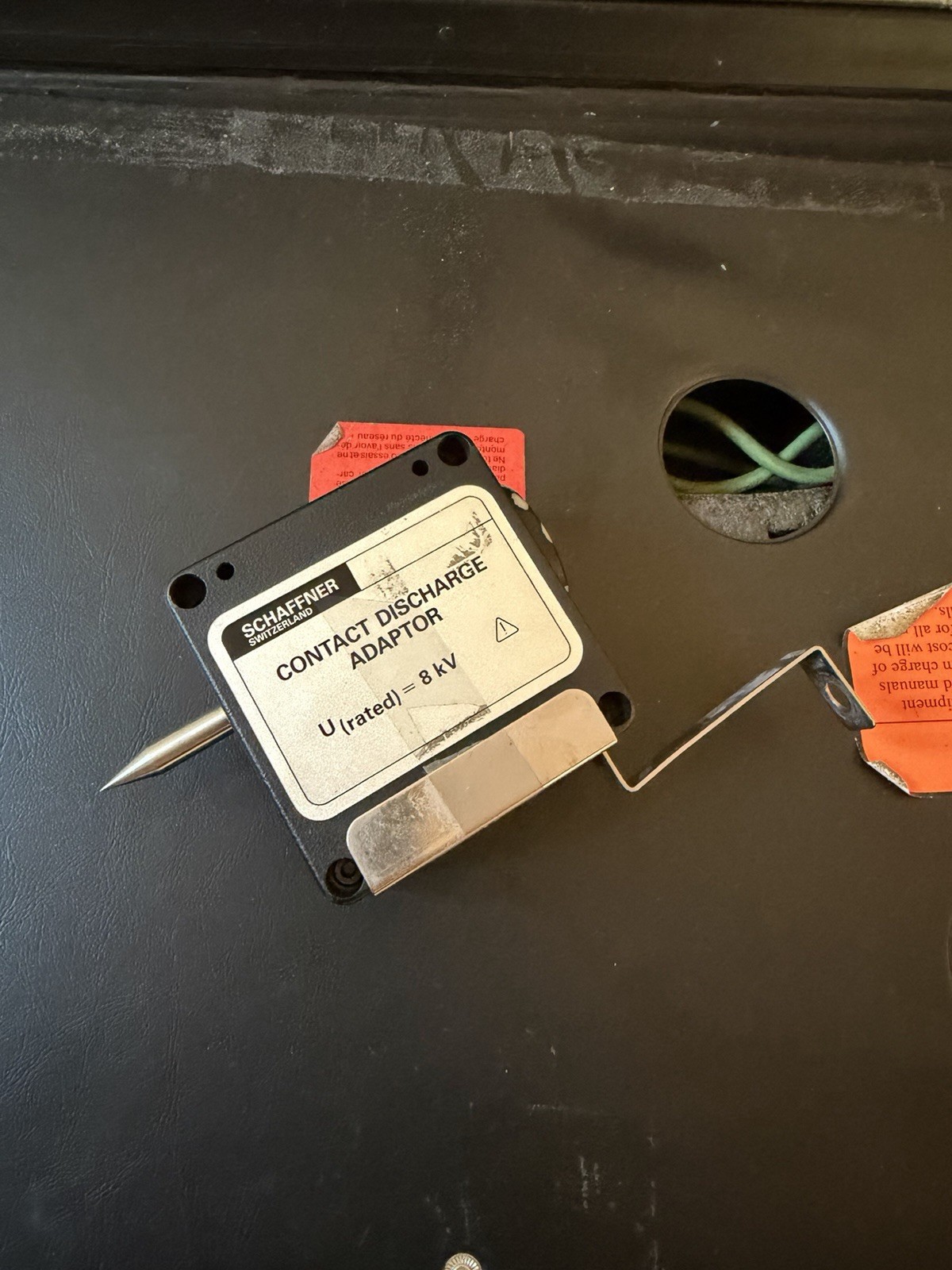 2 X Schaffner NSG432 Electrostatic Discharge Simulator with Accessories