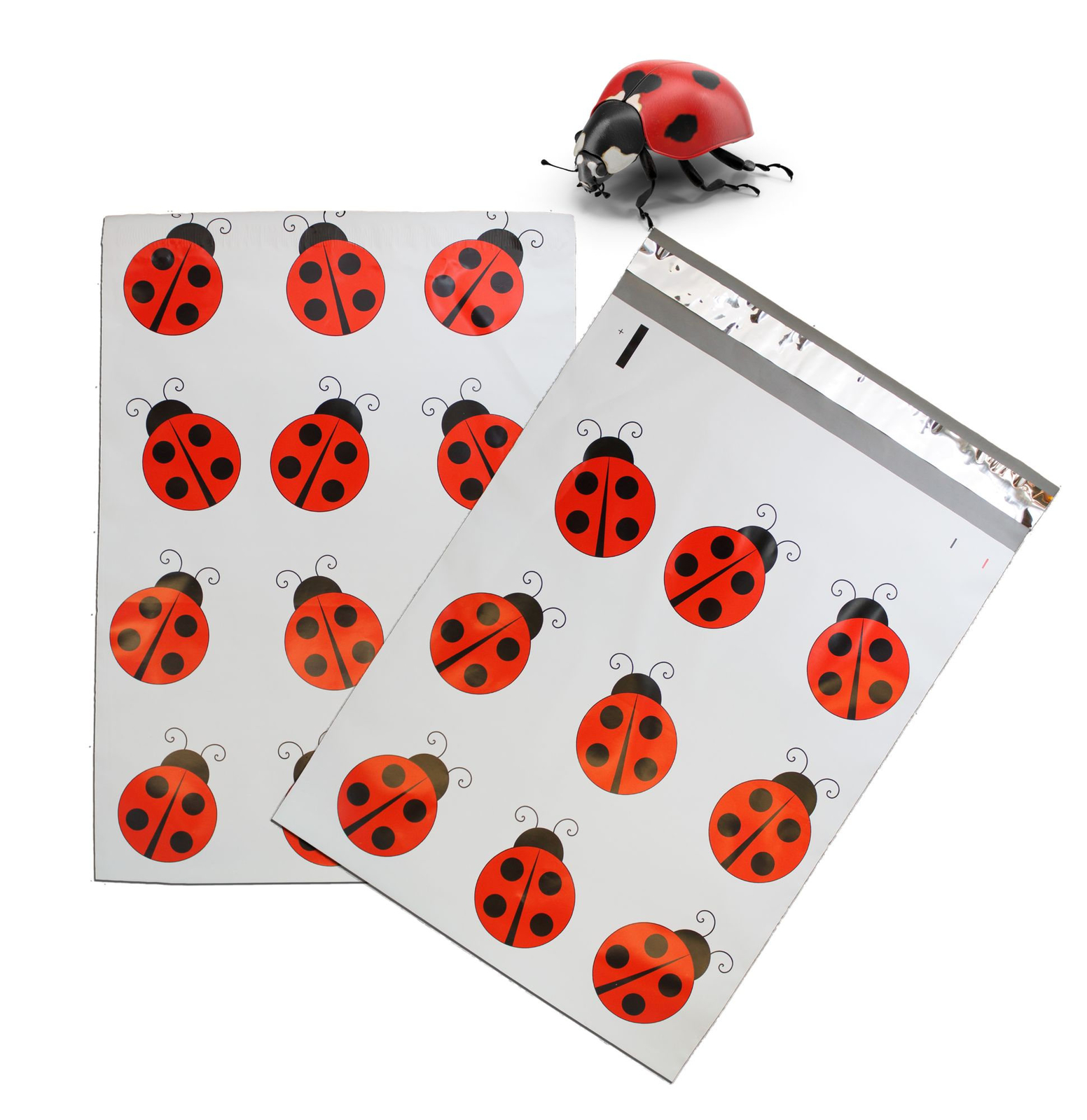 10×13 Poly Mailers, Bees, Flag, Lips, Bugs,Quality Flat Shipping Envelopes Bags!