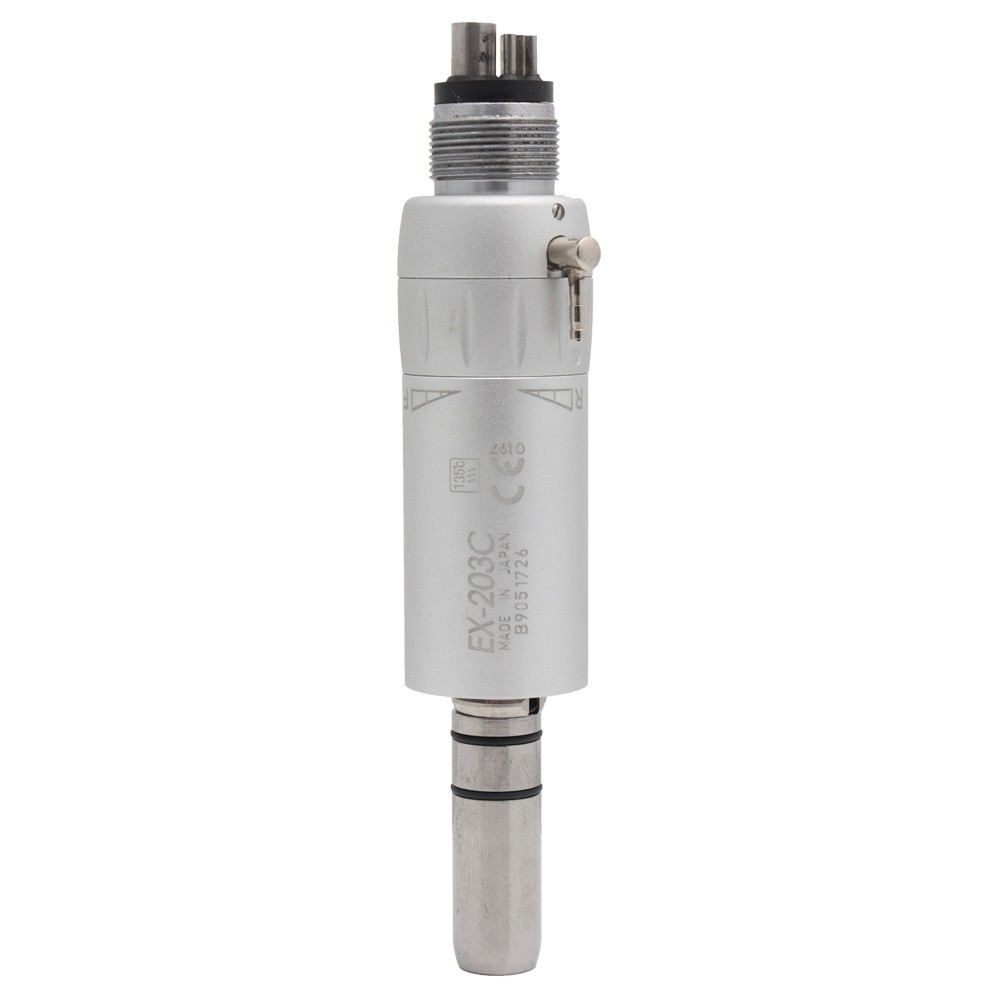Dental Low Speed Handpiece Air Motor 4 Holes E Type 1:1 Direct Drive US