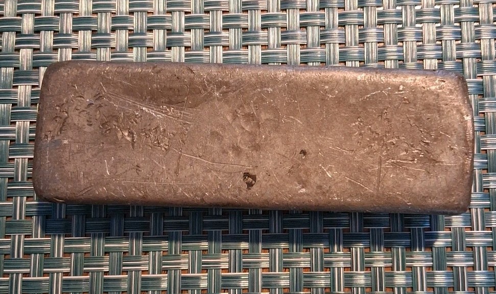 Vintage Industrial Metsls Alloy Co Wiping Solder 3 pounds Winston Salem NC A7