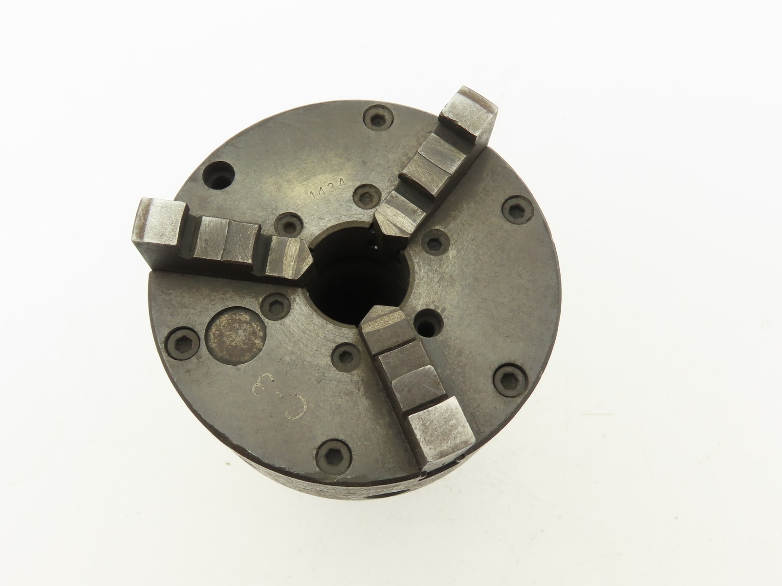 Buck Chuck 1434 3 Jaw Adjust-Tru Self Centering Manual Lathe Chuck 4″ OD
