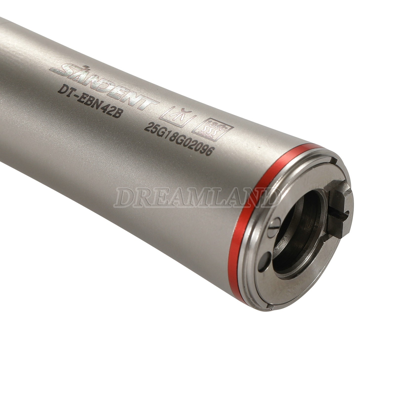 Dental 45° Angle inner Channel contra angle fiber optic LED 1:4.2 handpiece USA