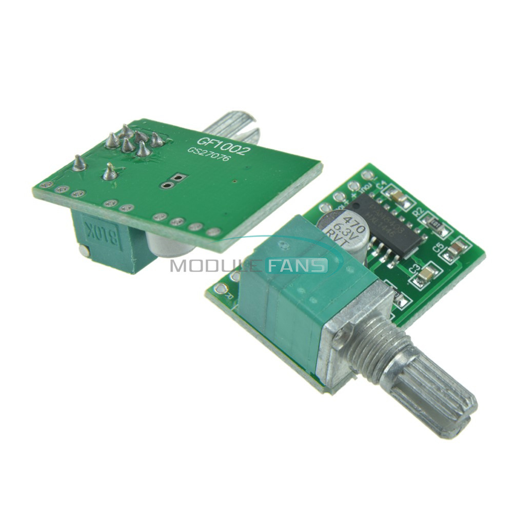 1/2/5/10PCS PAM8403 5V Audio Amplifier Board with 2 Channel 2W*3W Volume Control