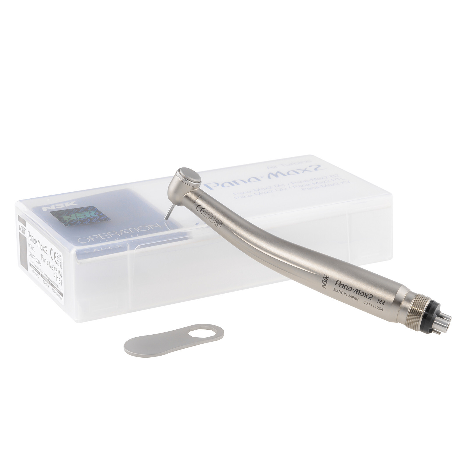 Dental Pana Max2 High Speed Handpiece Single Water Spray Ceramic Bearing M4 NSK