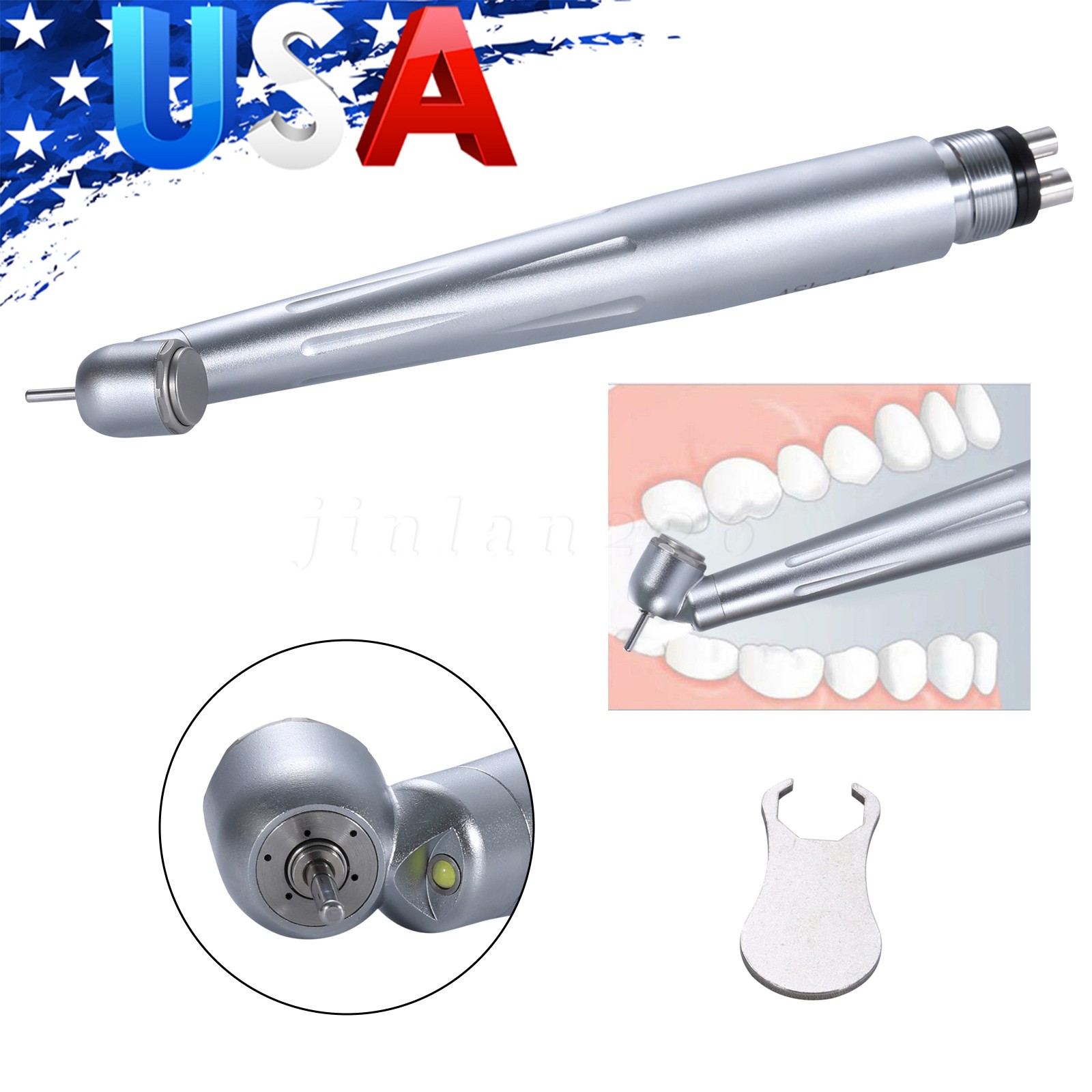 CX207G Dental Cartridge Turbine Rotor Fit COXO-GN/GK/GS/GW Fiber Optic Handpiece