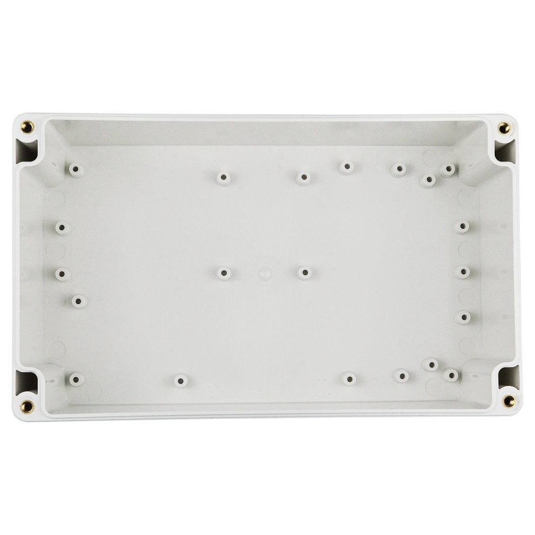 Sleek White Waterproof Junction Project Box – 7.87″x4.72″x2.95″ for Electronics