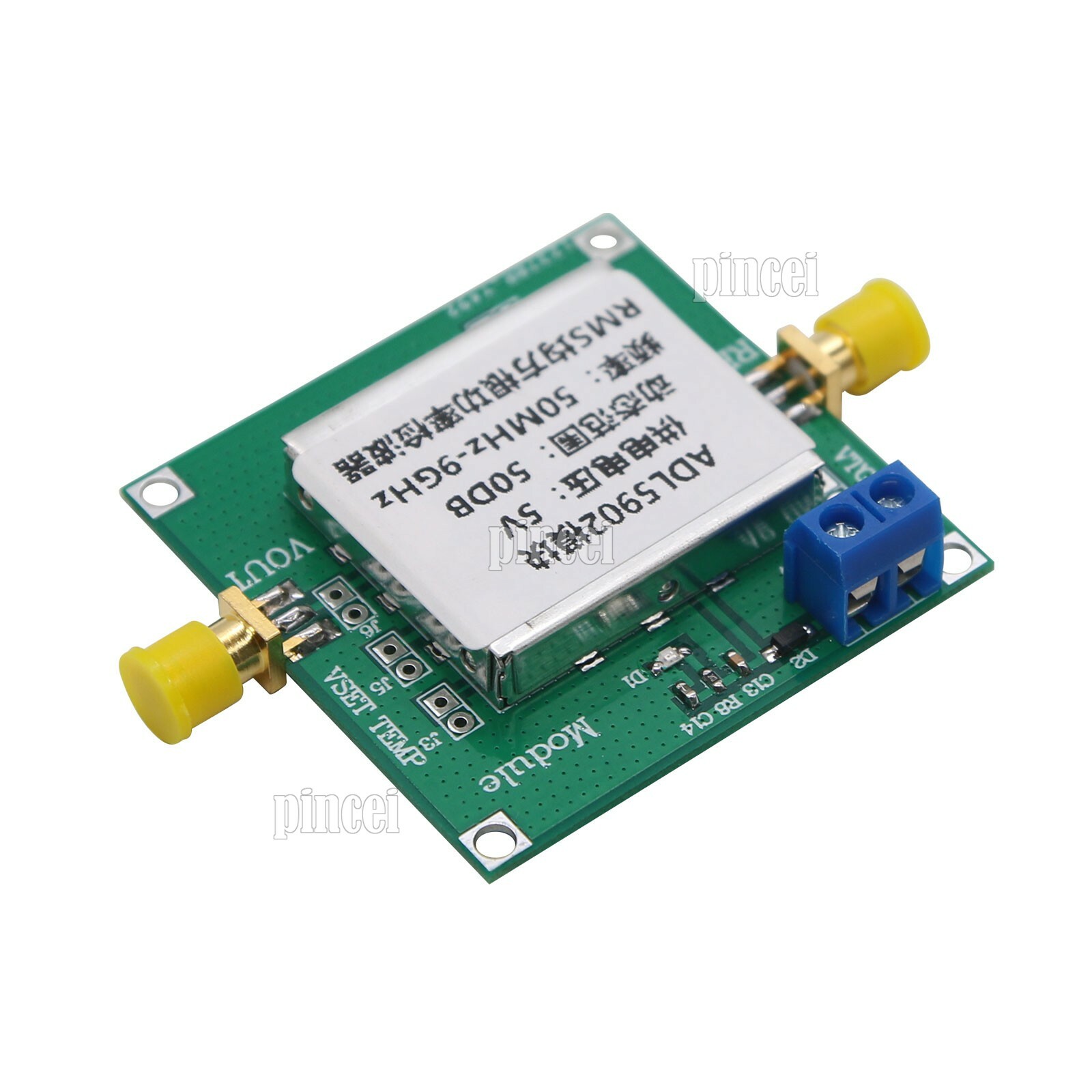 ADL5902 50MHz-9GHz RMS RF Power Detector Meter 65dB TruPwr Detector