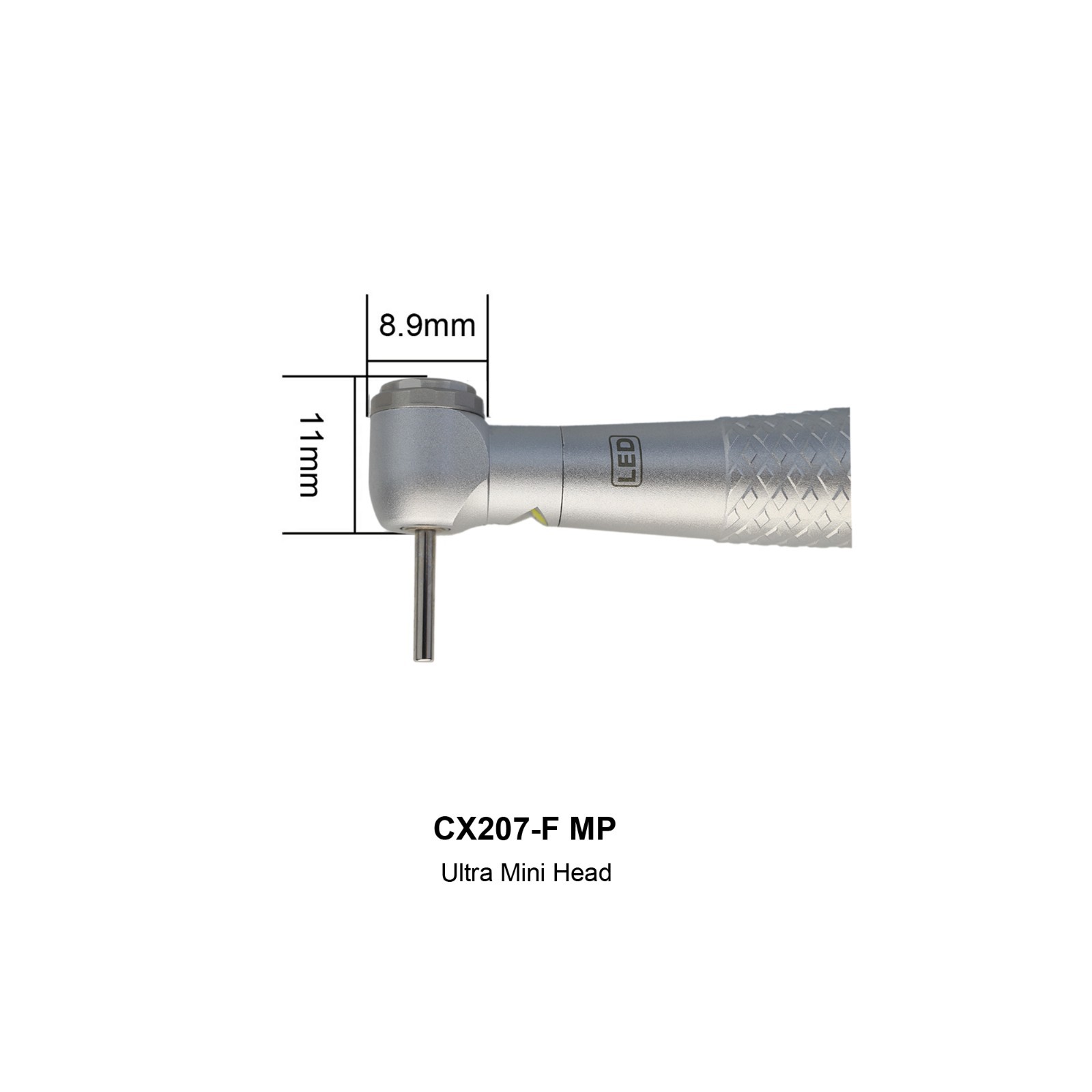 COXO Dental Small Mini Head High Speed Handpiece Fiber Optic Turbine NSK Coupler