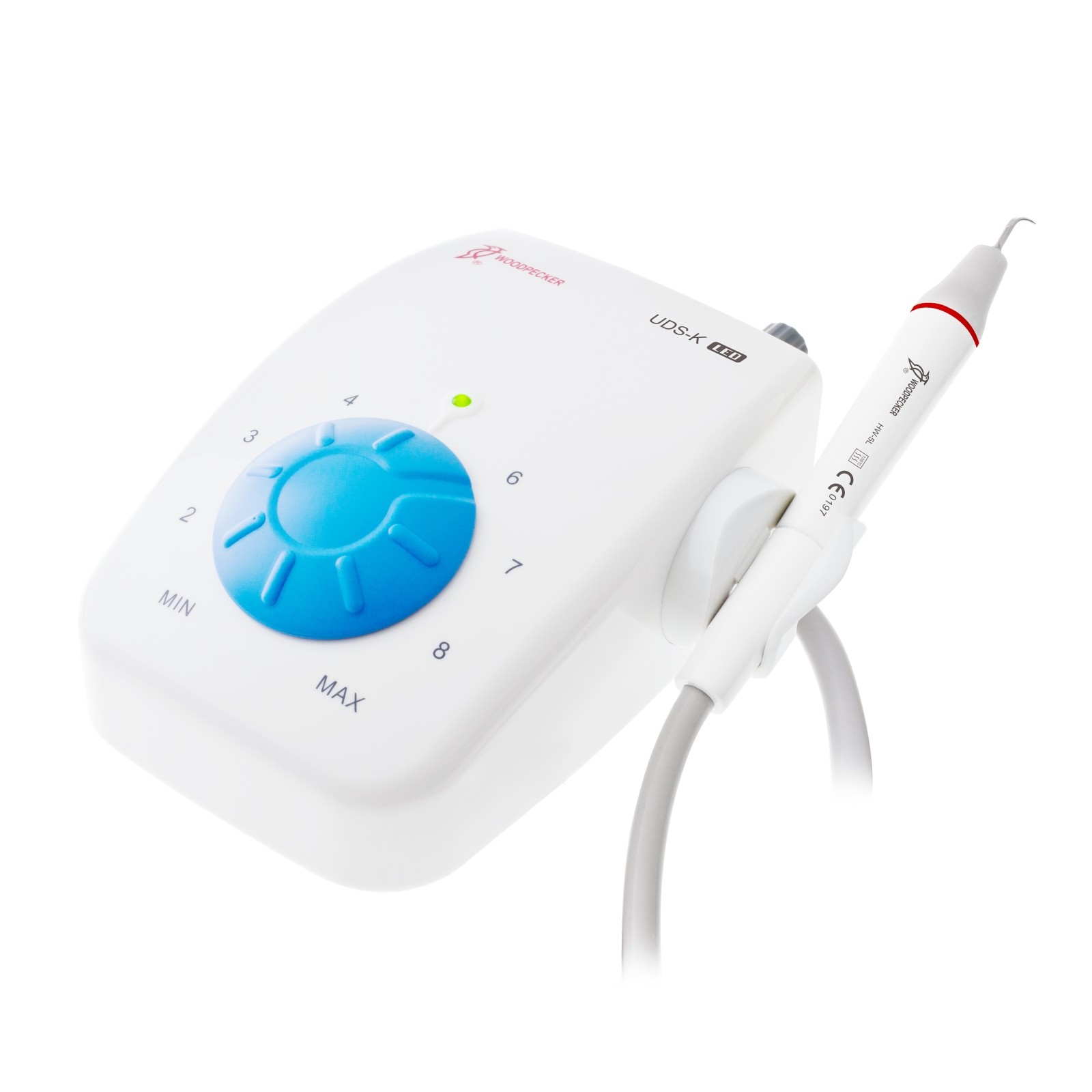 Woodpecker UDS-K Ultrasonic Piezo Scaler Series with LED Handpiece 5 Tips