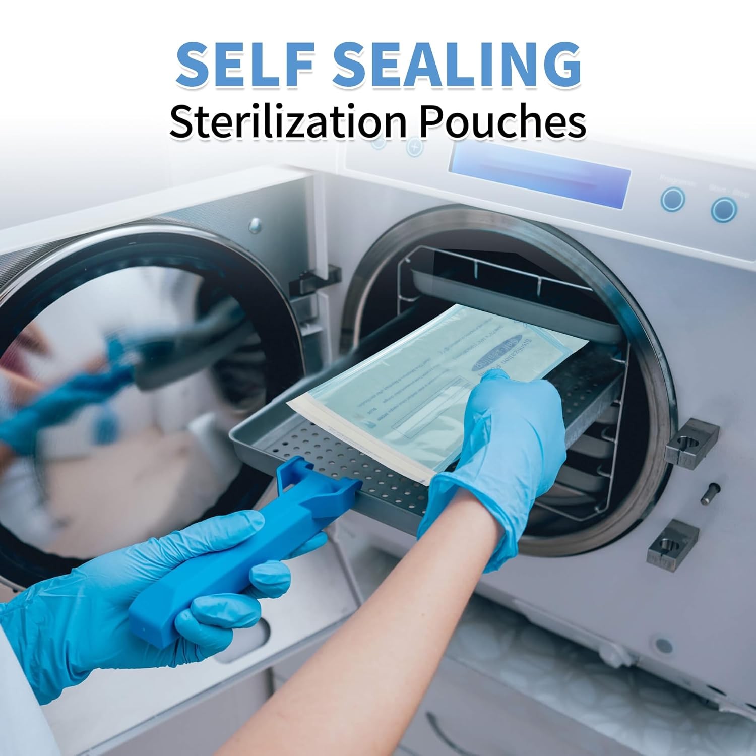 1000/4000x Self Sealing Sterilization Pouches Pouch Autoclave Sterilizer Bags