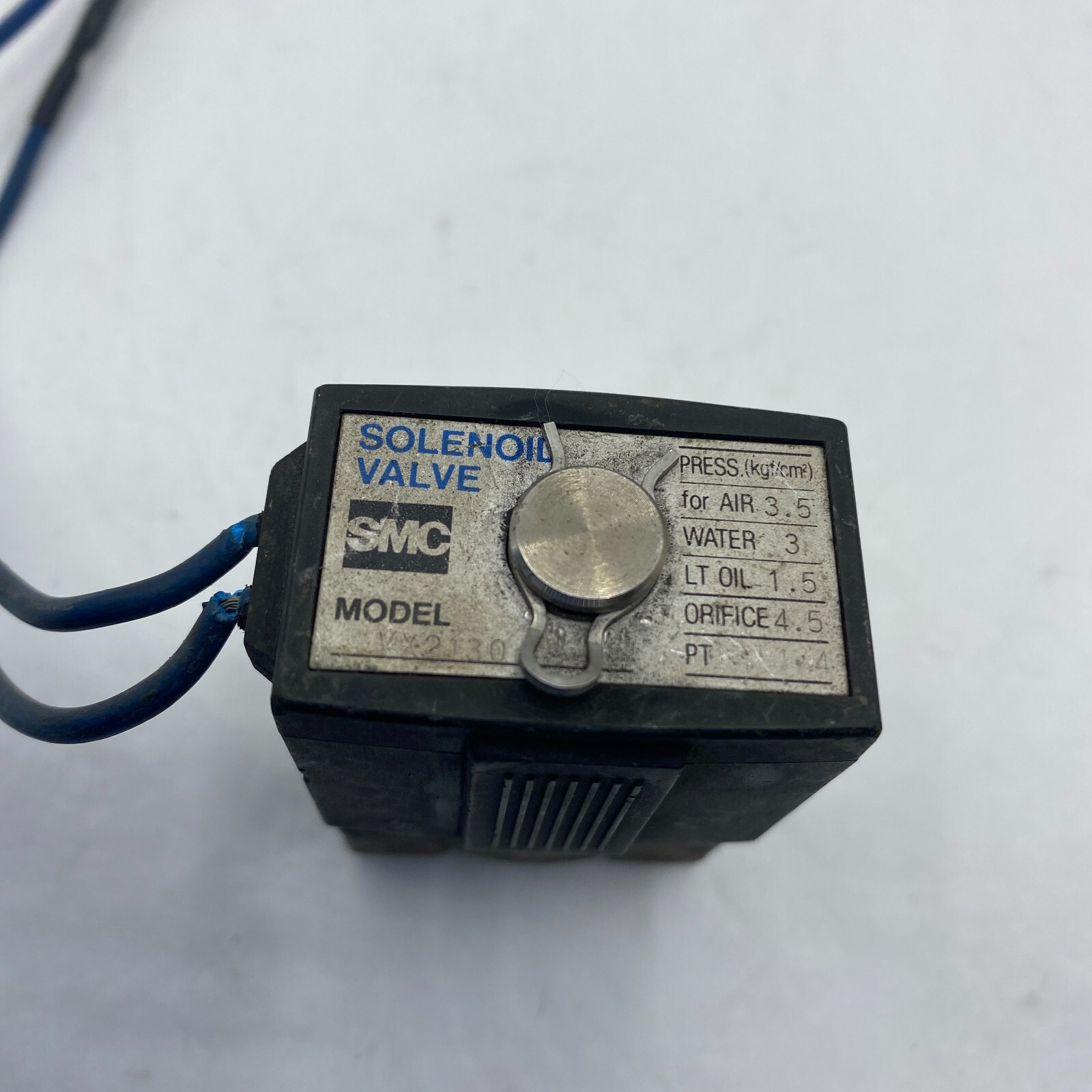 SMC VX2130 Solenoid Valve 2-Port Direct Operated for Air Water Oil ✅