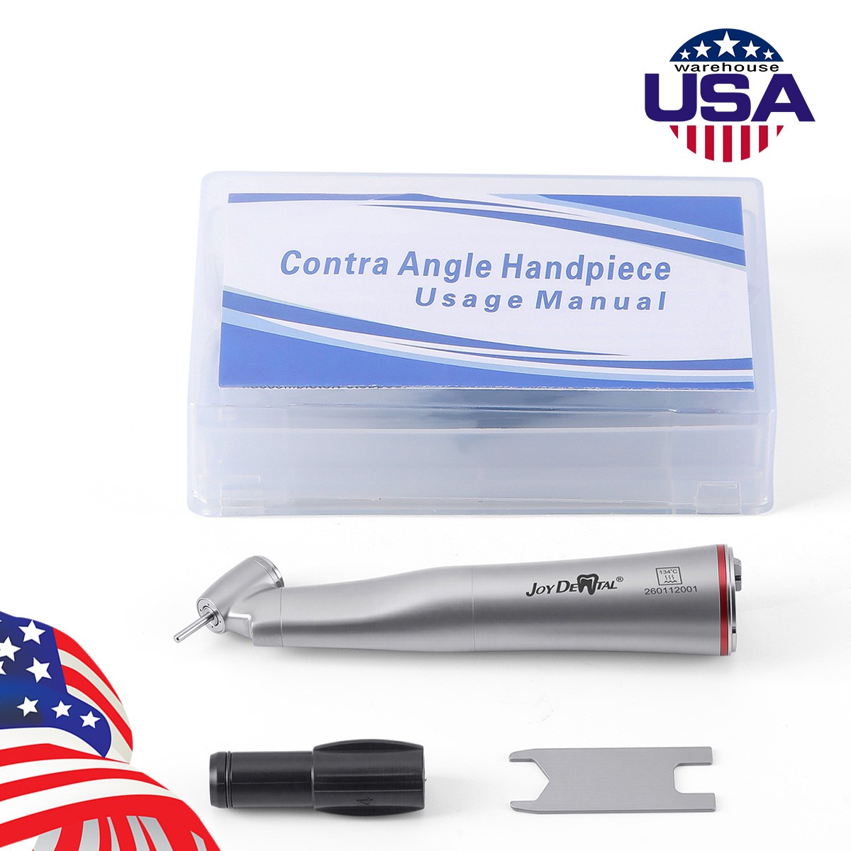 Dental Electric Handpiece 1:4.2 Increasing 45Â° Surgical LED 1:4.2 Inner channel