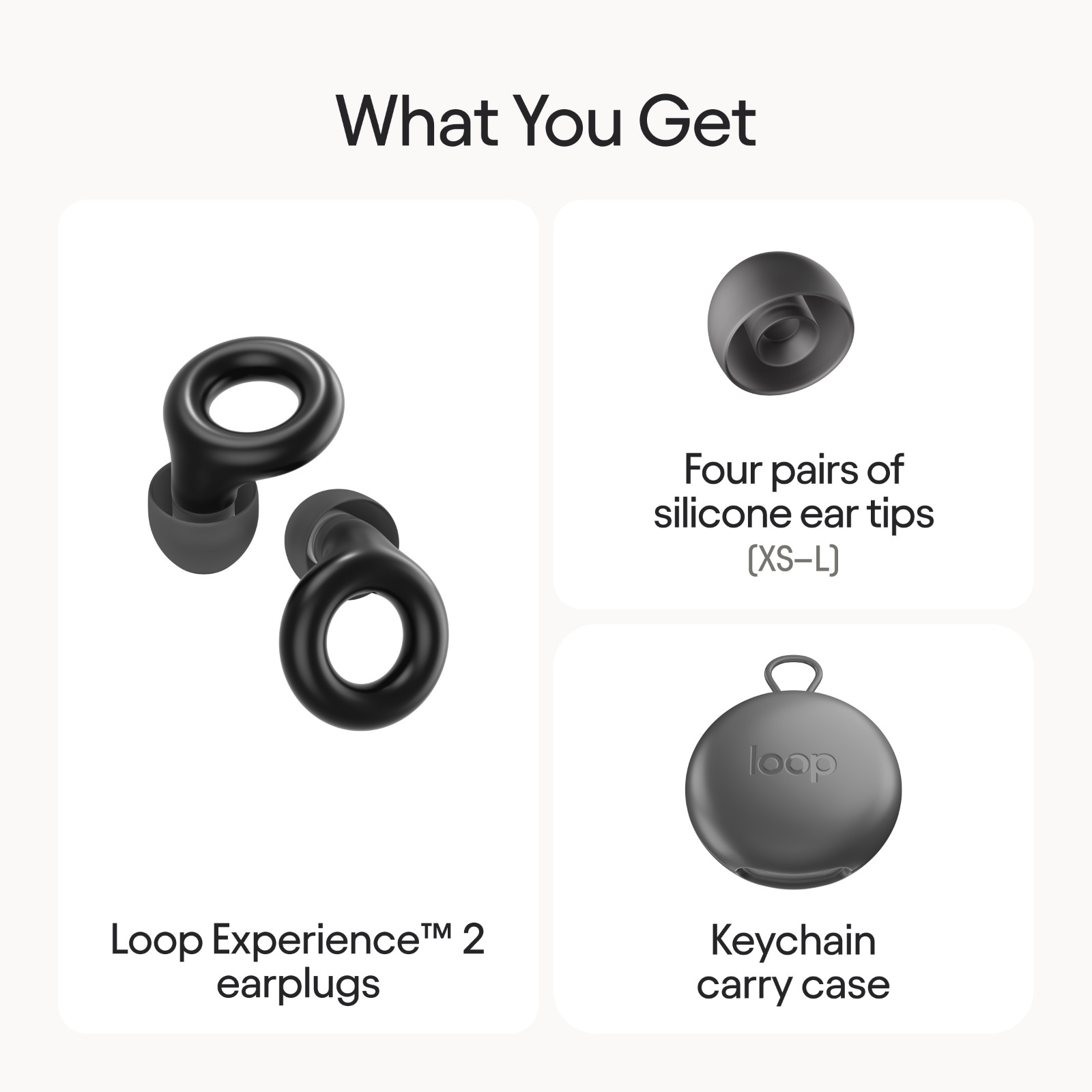 Official Loop Experience 2 Ear Plugs – Certified Hearing Protection for Concerts