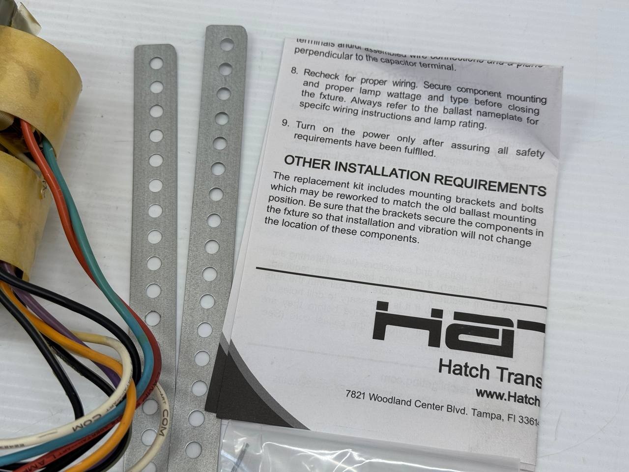 NEW IN BOX Hatch GC100-MLT-HXCA-K 100W METAL HALIDE BALLAST 120-277V Pulse Start