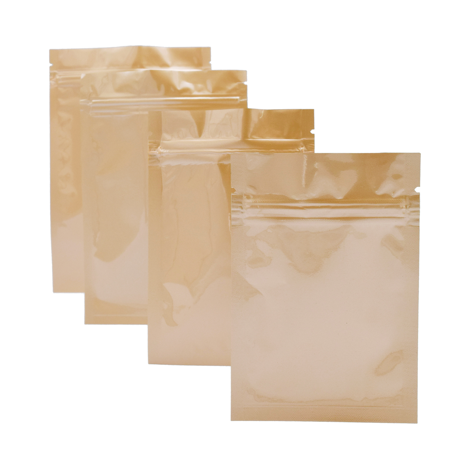 QQ Studio 100 Glossy Pastel Water Resistant QuickQlick™ Flat Heat Sealable Bags