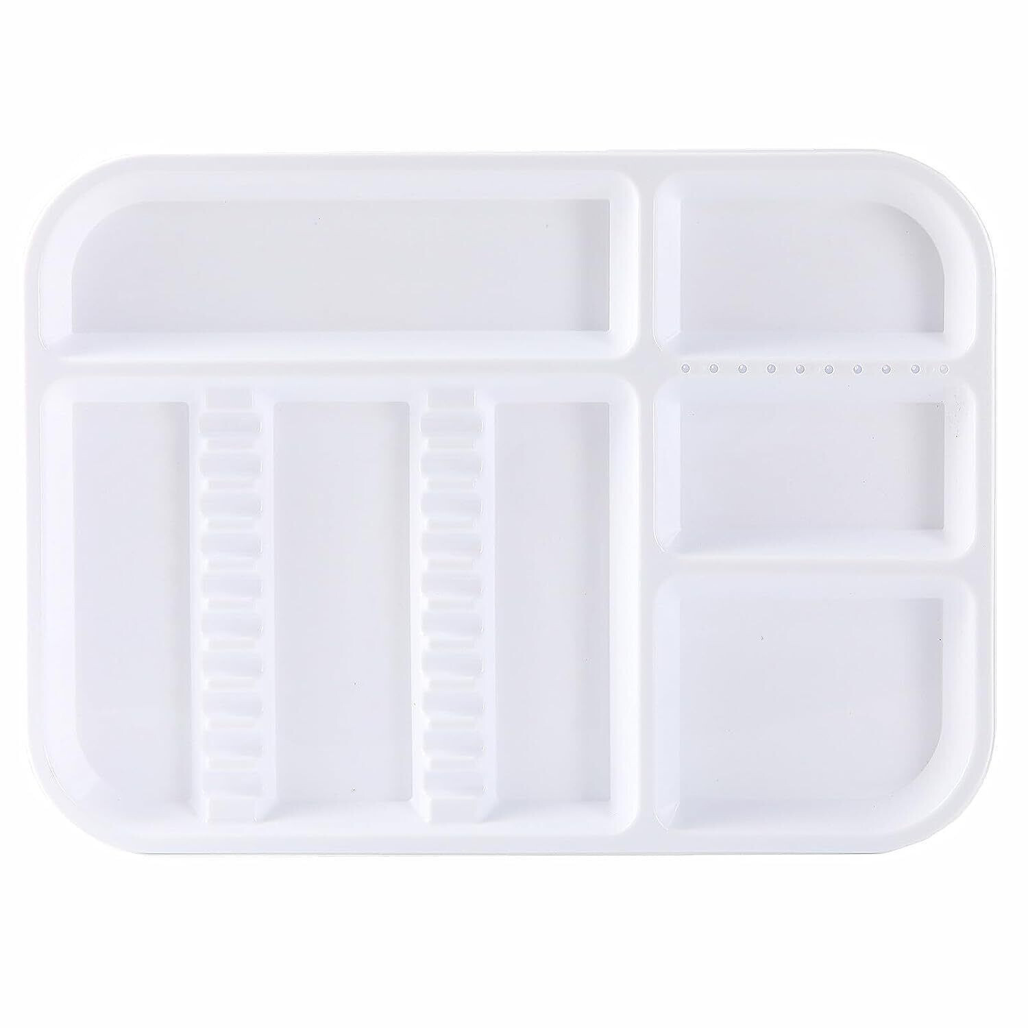 Dental Autoclavable 135ºC Plastic Trays Standard Divided Container Instruments