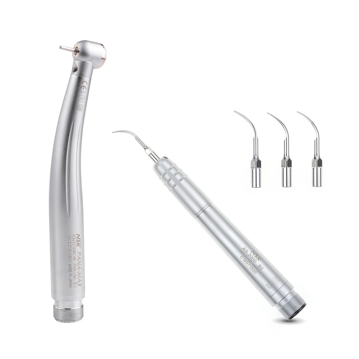 Dental PANA-Max LED High Speed Handpiece+Air Scaler+EX203C Low Speed 2H