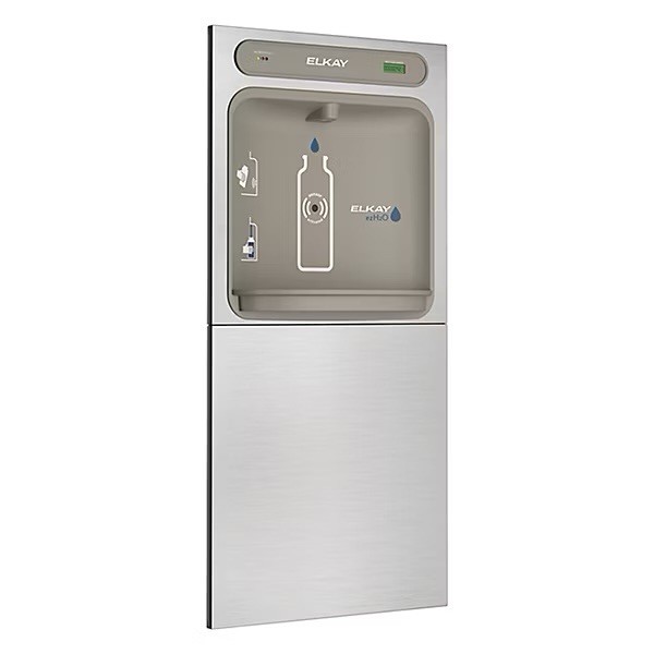 Elkay LZWSMDK ezH2O® In-Wall SS Bottle Filling Station Filtered Non-Refrigerated