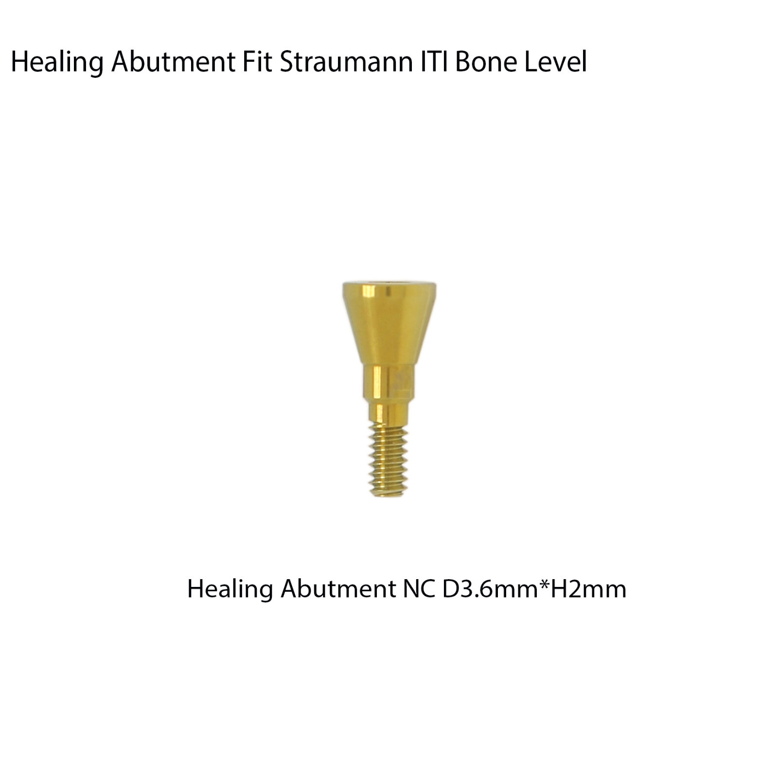 US Dental Healing Abutment fit ITI Straumann Bone Level Closure Caps NC/RC