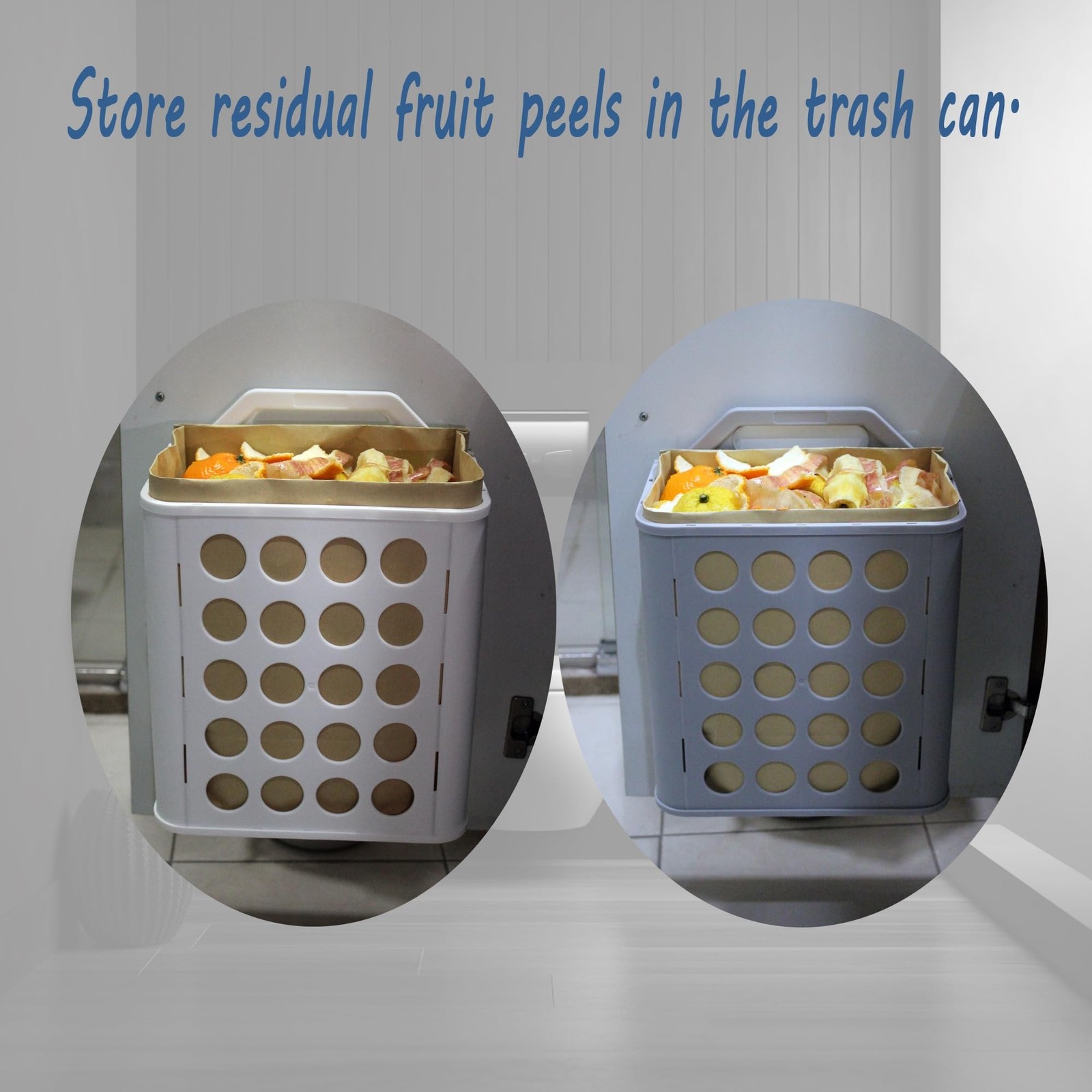 Plastic Bag Holder (2sets/pack) Grocery Bag Holder Dirty clothes basket and k…
