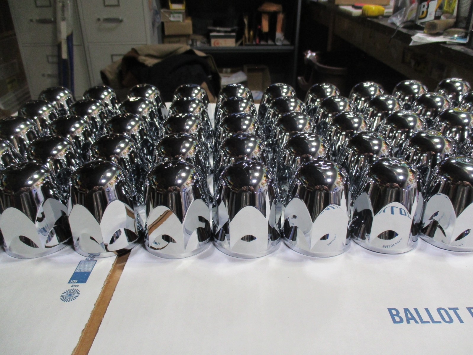 50 Per Lot, Genuine Alcoa Hex Lug Nut Cover ALU 001821, 1-1/2″ Hug a Lug