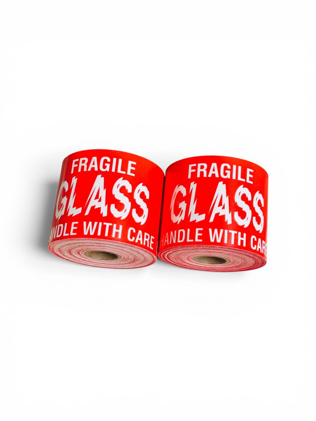 Shipping Labels- 3X5 Fragile Glass 500 labels per roll, 1-12 Rolls
